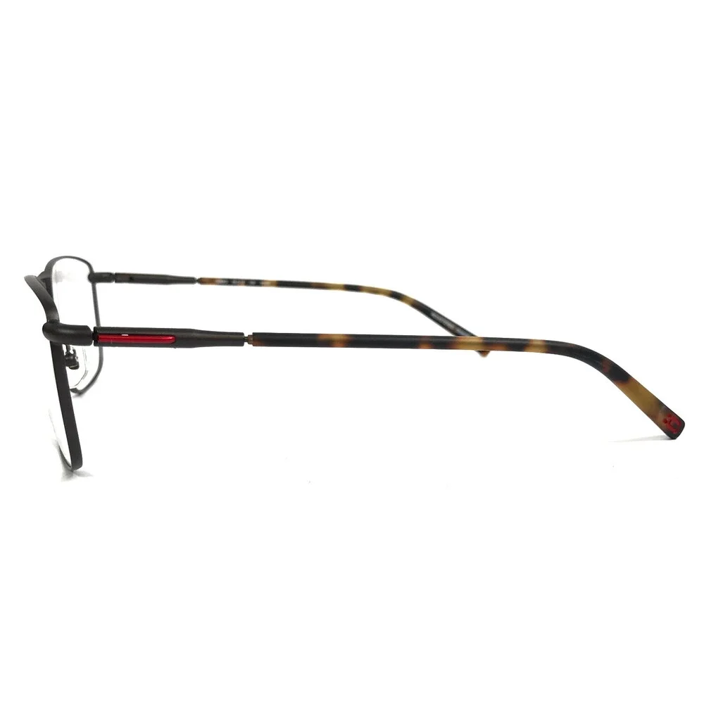 OGA by Morel Eyeglasses Frames 10063O MR05 Black Tortoise Full Rim 59-19-150